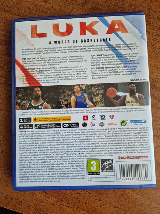 NBA2K22 Playstation 5