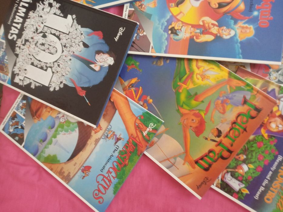 13 Clássicos de WALT DISNEY (col. Completa) lote ouro