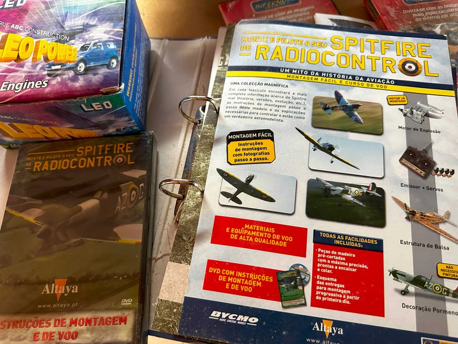 Avião spitfire em KIT