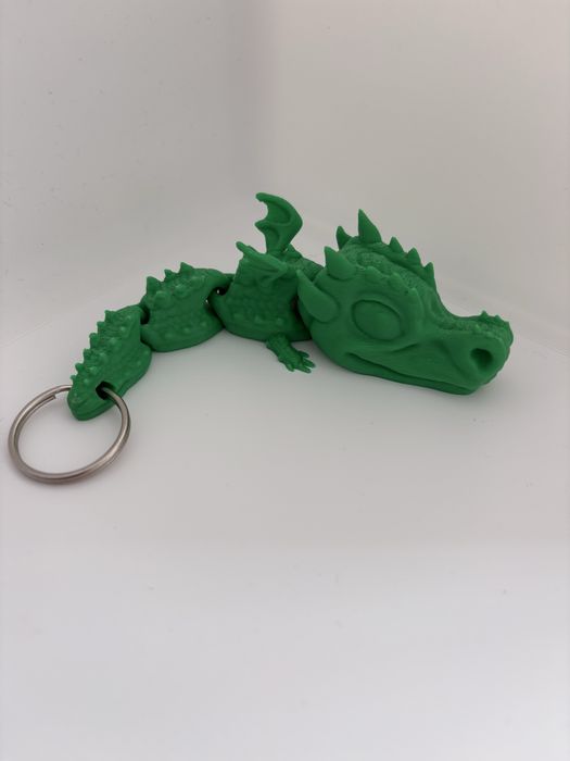 Brelok smok - wydruk 3D