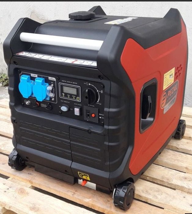 Акція!Пів ціни! Польський інверторний генератор 3.3кВт Pezal P-IG3500