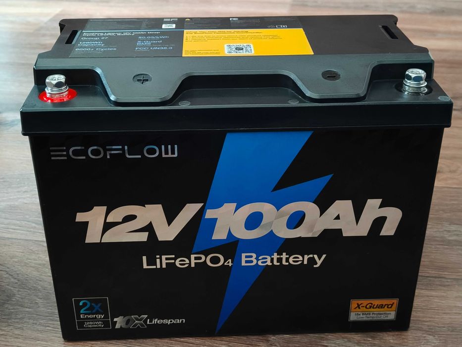 LiFePO4 Акумулятор "EcoFlow"  12.8V 100Ah (1280Wh) (новий)