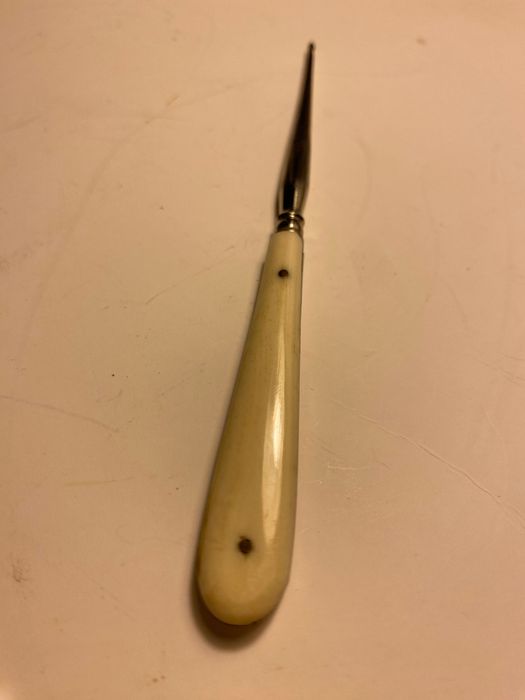 Agulha croché antiga