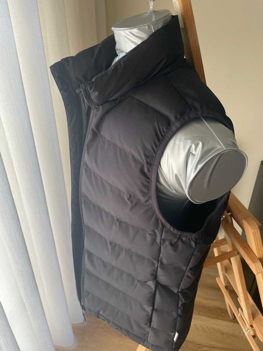 Colete acolchoado casaco sem mangas blusão de penas leve Tiffosi