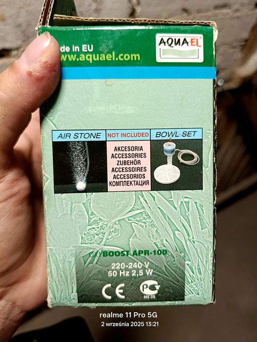 Napowietracz do akwarium