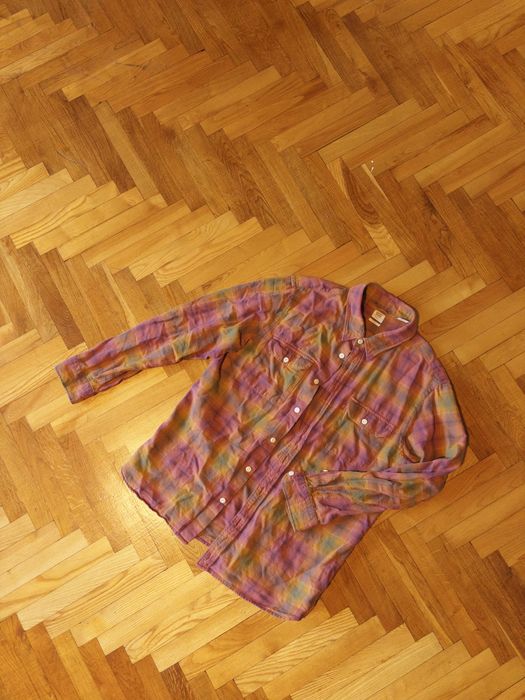 чоловіча картата сорочка flannel levis Size M