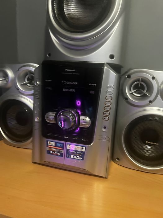 Wieża Panasonic SA-AK640 - 100% sprawna - SUBWOOFER - 540W