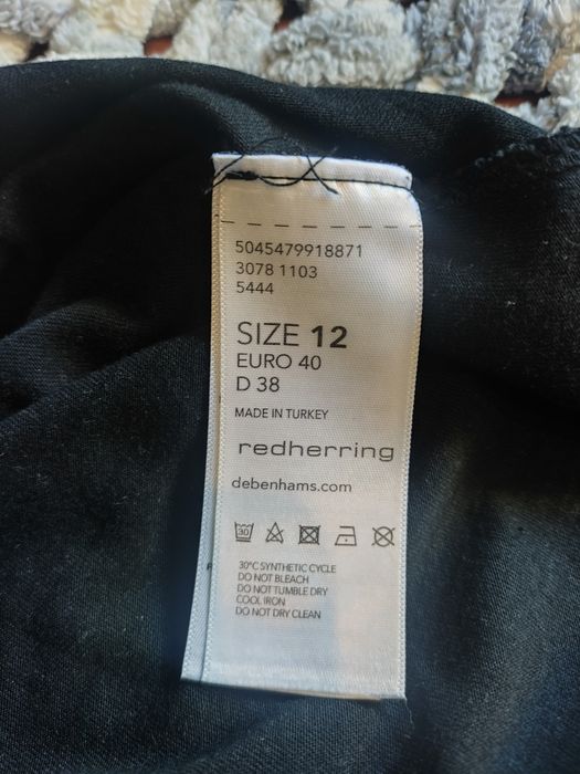 Bluzka wiązana czarna S