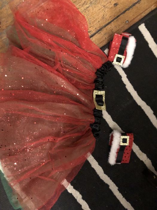 Spodniczka na mikolaja