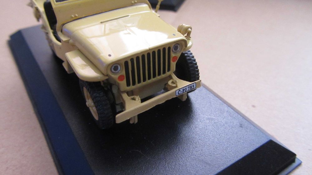 2 машинки  ГАЗ 67В Gaz67B, Jeep Villys MB.