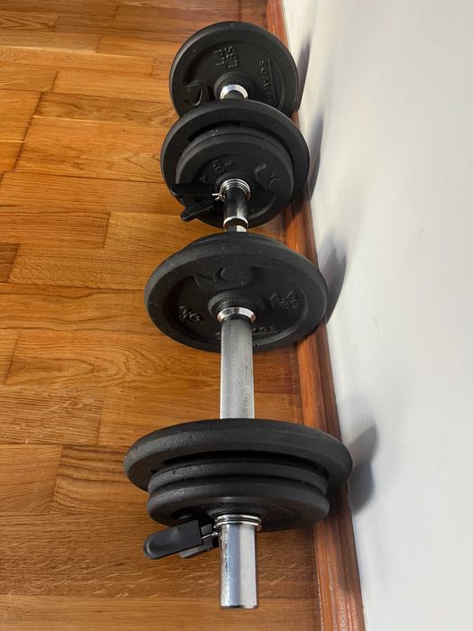 2 Alteres com 10Kg Cada - Domyos