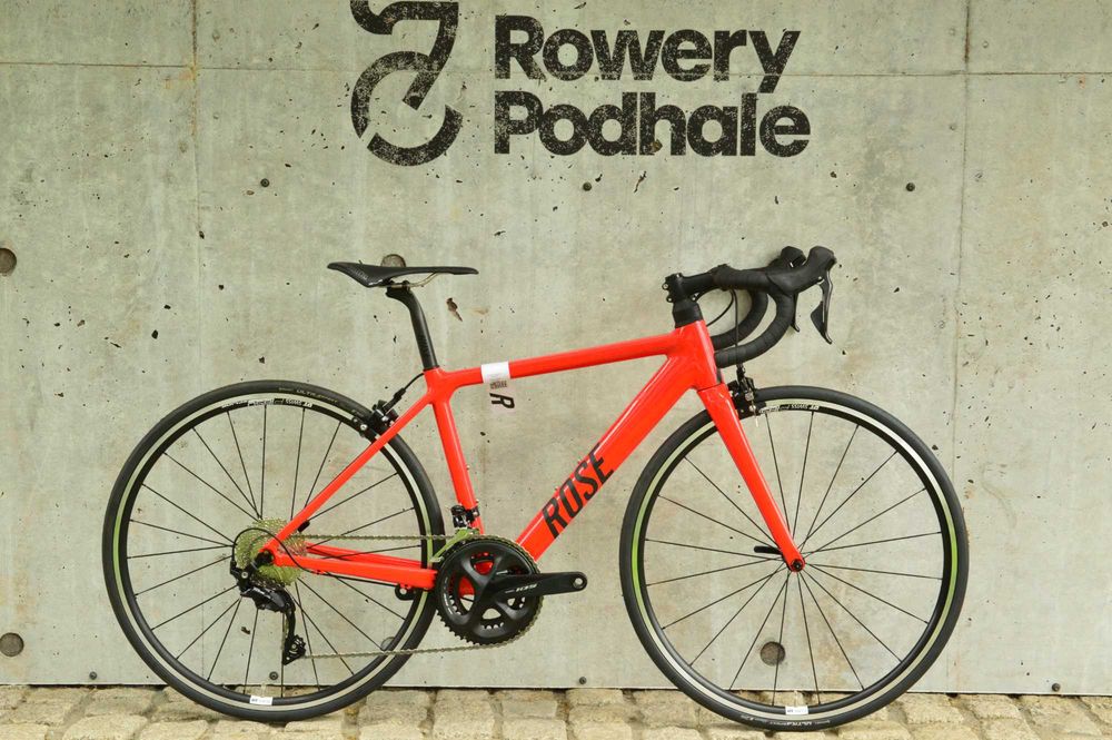 ROSE Pro SL 105 2x11 piękna aluminiowa szosa koła DT SWISS 1850 45cm XXS (148-162cm) FV23