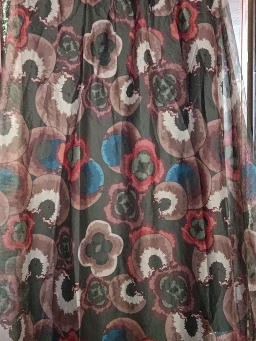 Tiulowa spódnica na podszewce