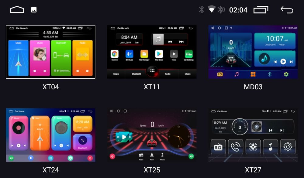 2din магнитола Android 2/32 Гб 7 9" 10" Навигация CarPlay Android Auto