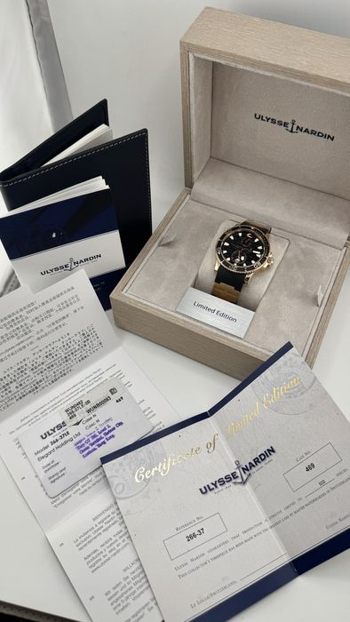 Часы Ulysse Nardin Black Surf  Limited Edition