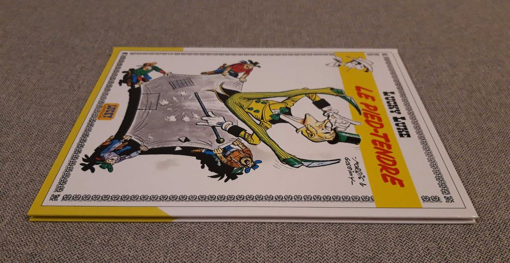 BD Lucky Luke "Le pied-tendre"