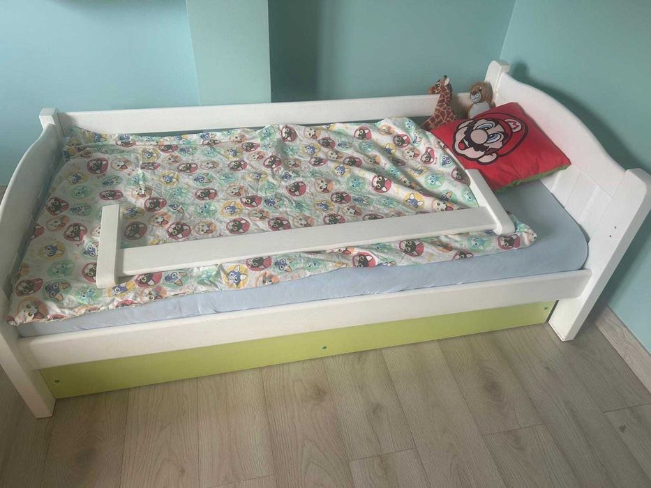 Łóżko drewniane z szufladą  160x80