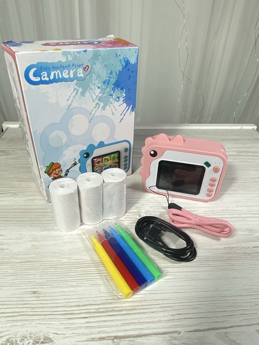 Дитячий фотоапарат миттєвого друку, новий
