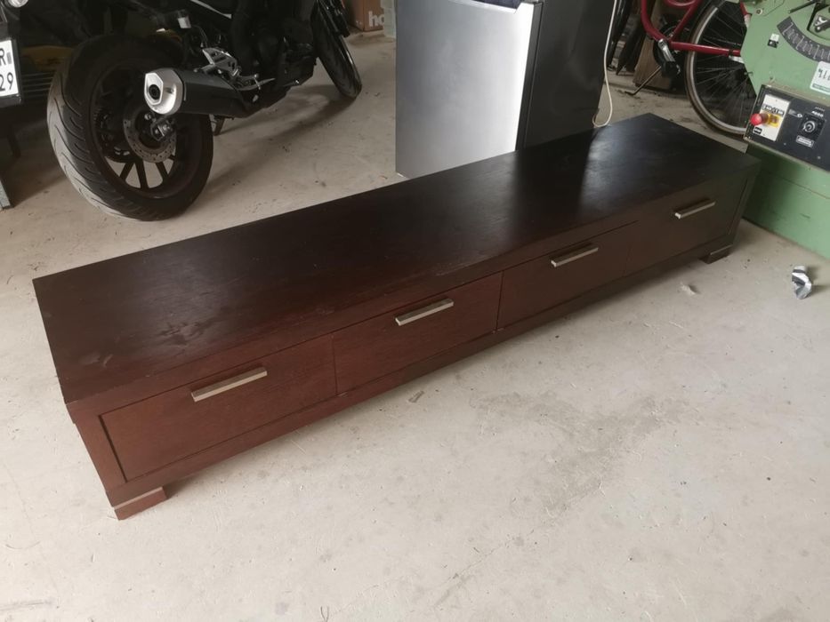 Komoda wenge niska