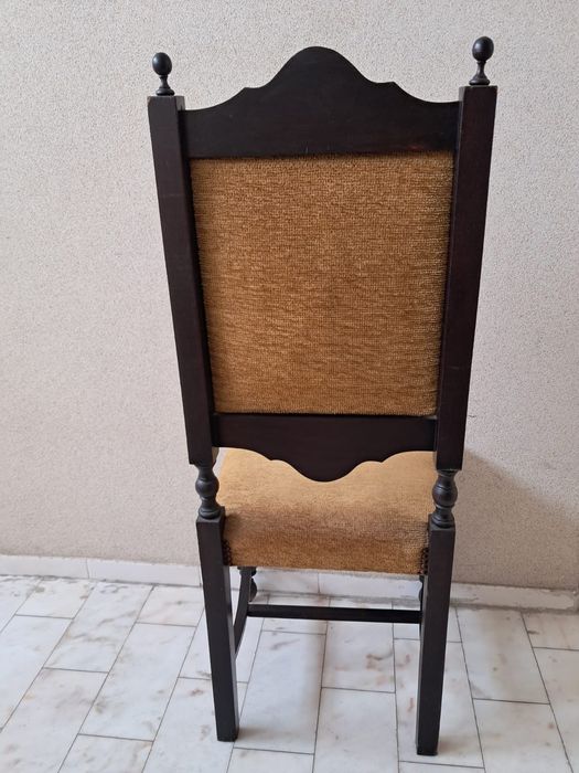 Cadeira madeira antiga ~114cm altura