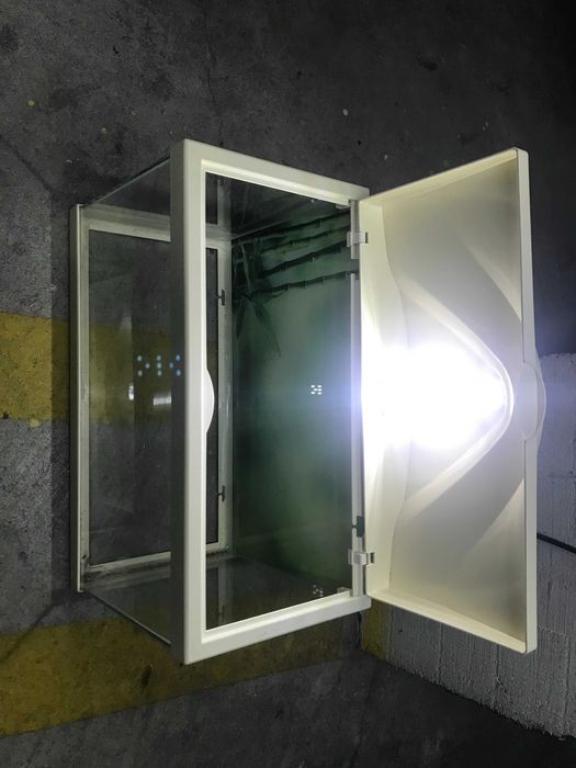 Aquario Rectangular com Luz