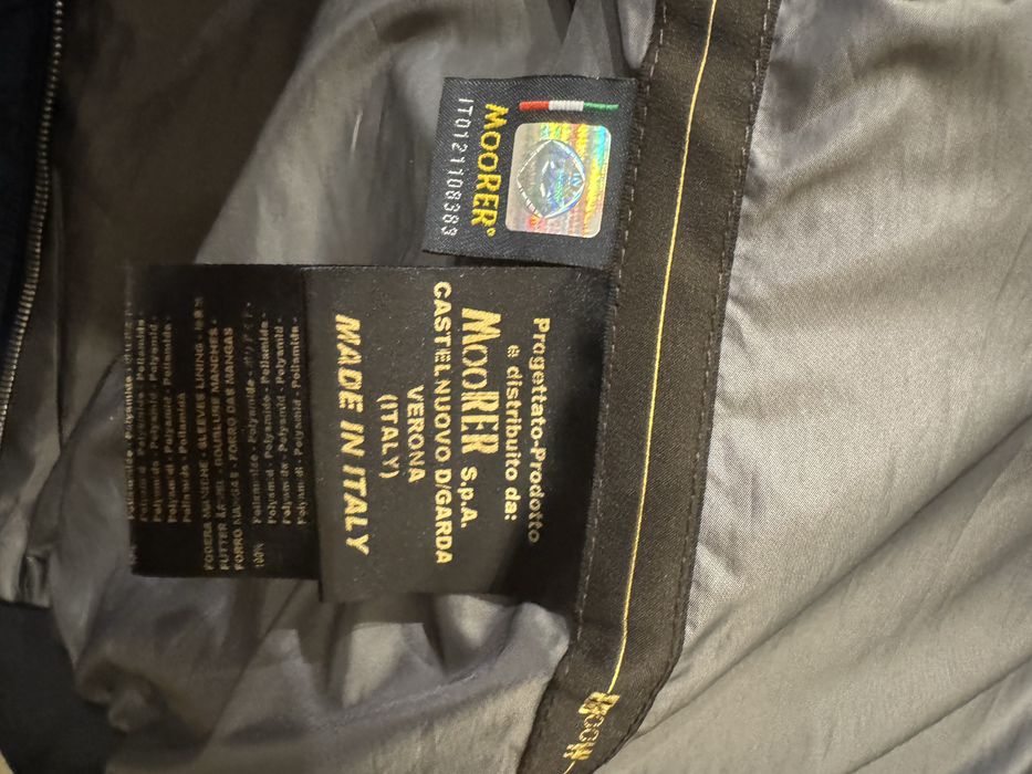 Куртка Moorer 52 ( L ) як нова