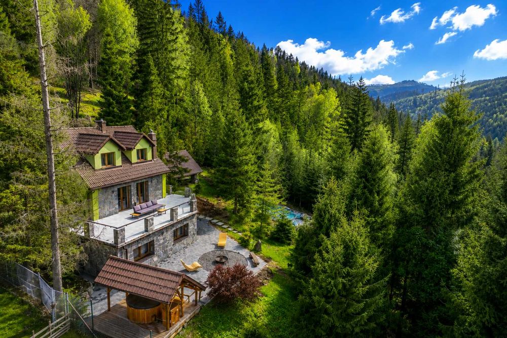 Prywatny dom z jacuzzi w sercu Beskidów | do 12 osób  | jaccuzzi, ognisko