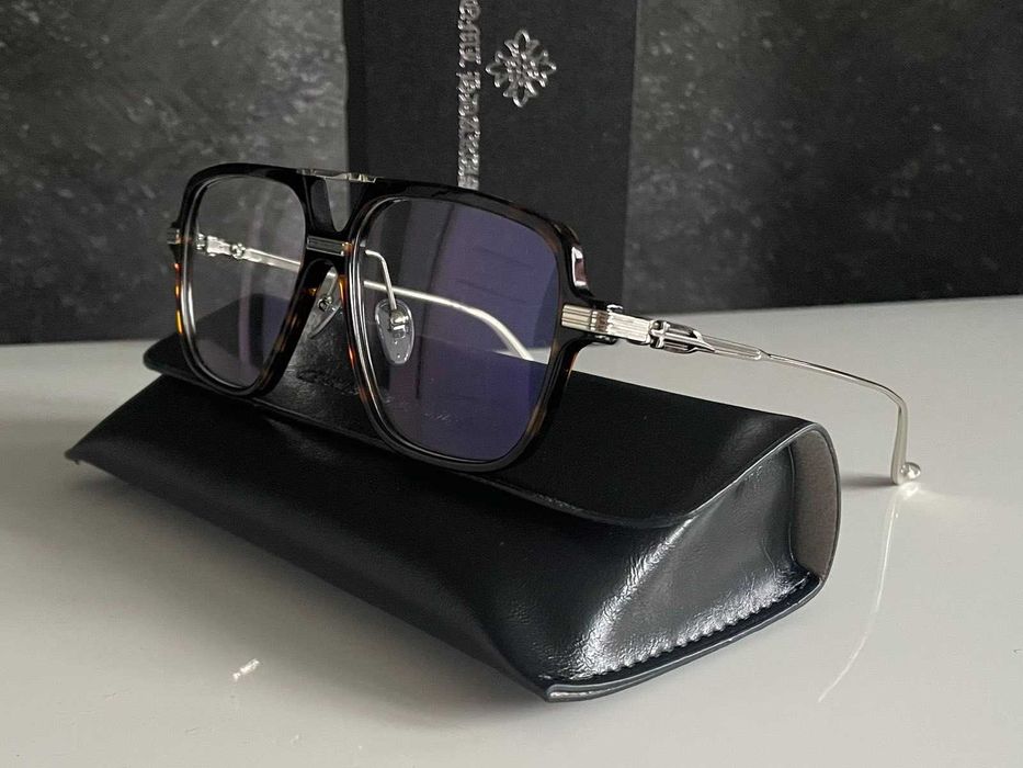 Okulary tytanowe, oprawki zerówki.