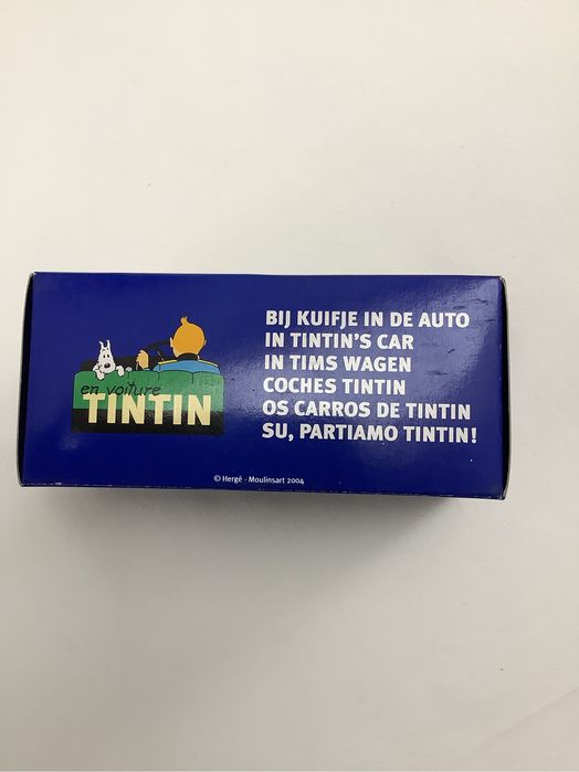 Carro do Tintin em muito bom estado