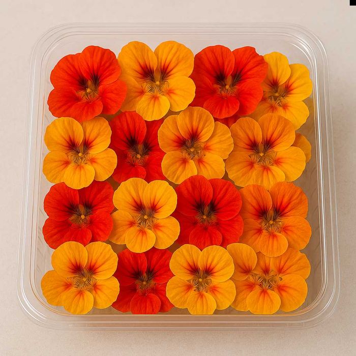 Capuchinhas (nasturcios 25 flores)