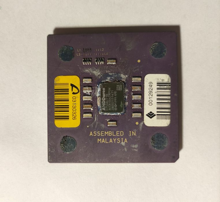 Procesor AMD Durgon D750 AUT1B retro