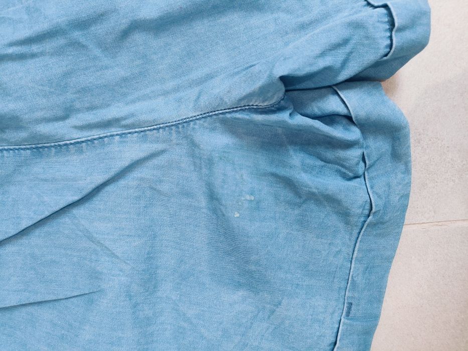 Krótkie spodenki jeansowe rozm 152