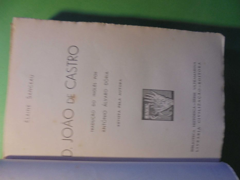 Sanceau (Elaine);D.João de Castro