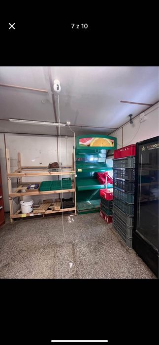 Pawilon w którym był sklep spożywczy