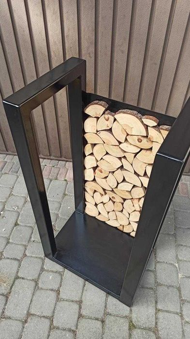 Stojak na drewno do kominka - LOFT