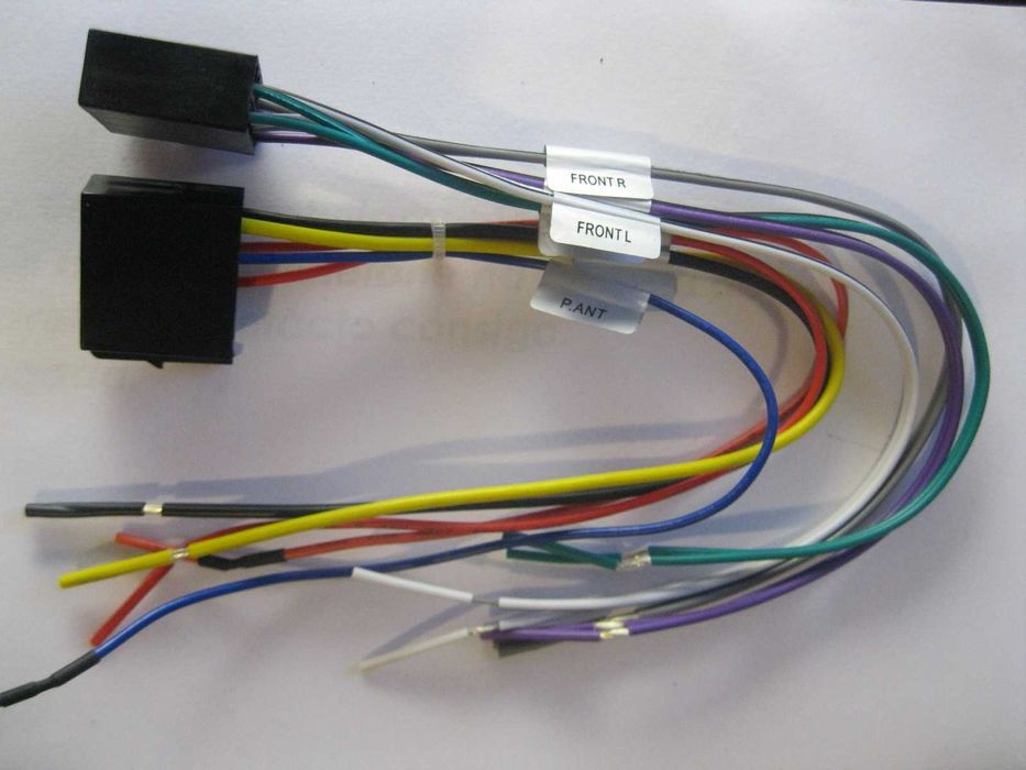 Kit Conectores Fichas ISO Alimentação Som para Radio