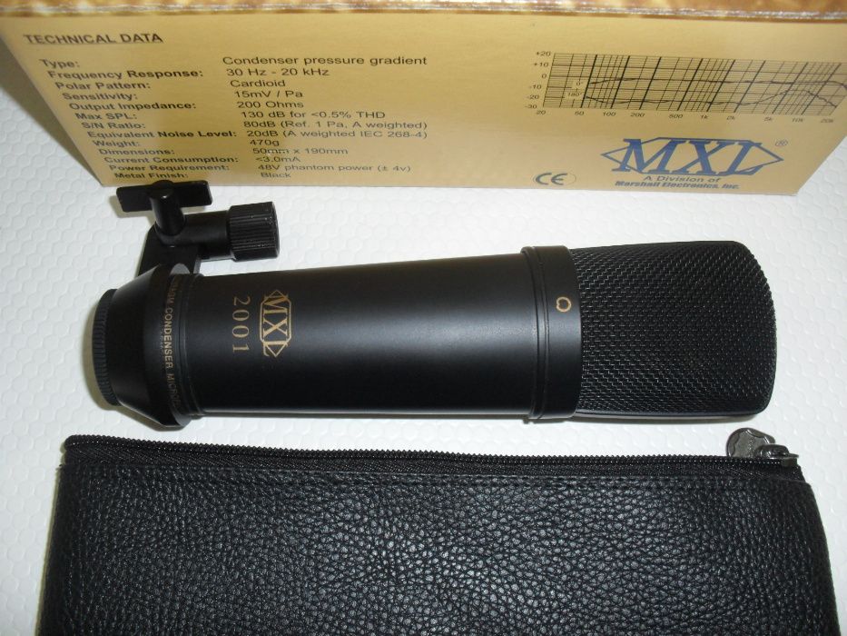 Microfone de Condensador MXL 2001