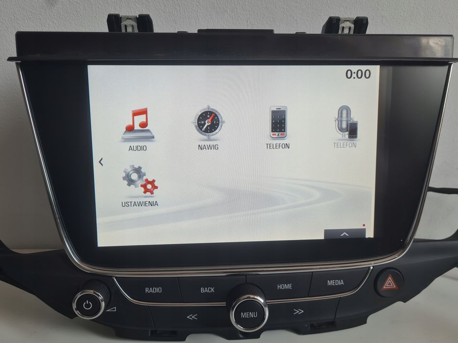 radio nawigacja opel astra k 39042448 wyswietlacz naprawa wymiana ekra