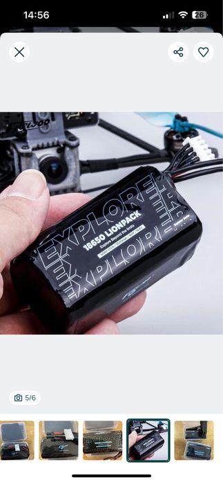 Bateria Drone Flywoo Sony VTC6 4S 3000mah 14.8V - Novo