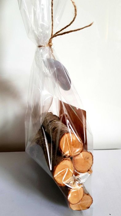 Gałązki brzozy 200g  grube 1,5-3,5 mm do ścierania zębów dla  królików