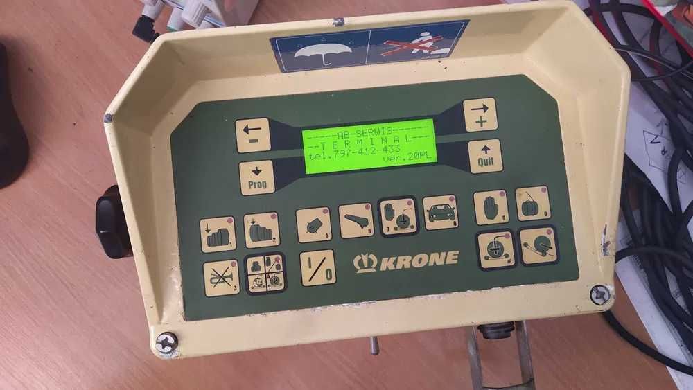 Sterownik komputer Krone Combi Pack Vario Pack Round Pack Język Polski