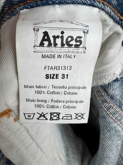 Calças de ganga masculinas Aries — Tamanho 31 | Made in Italy