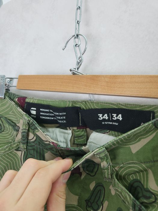 Камуфляжные Штаны карго брюки G star raw