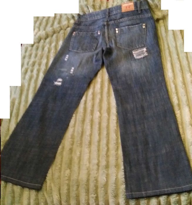 Lotus Clone dżinsy z przetarciami size 31 100% bawełna stan bardzo dobry