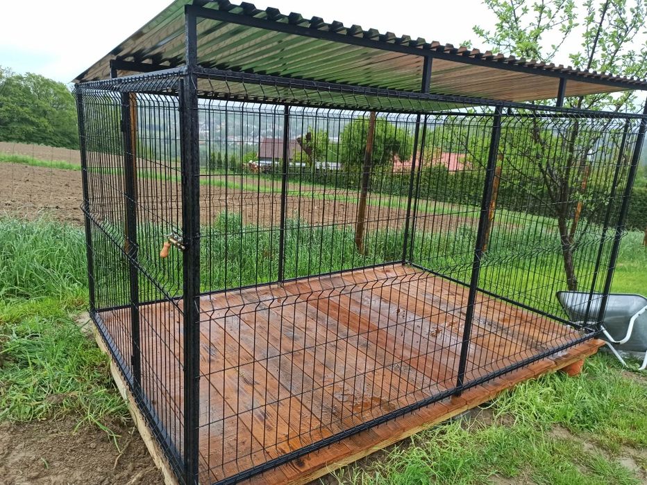 Kojec dla psa 3x2m, panel3D