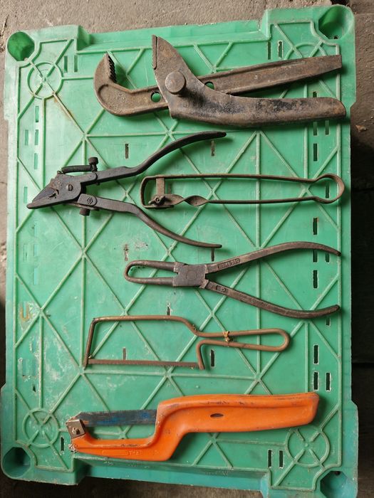 Stare narzędzia komplet