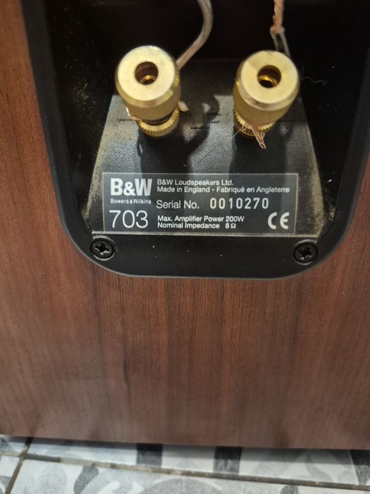 Kolumny B&W BOWERS & WILKINS 703
