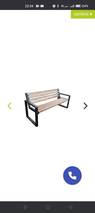 Nigi do Ławki, Stoł, Krzesła, solidne,profil grubościenny 50x30x3, meble ogrodowe Loft