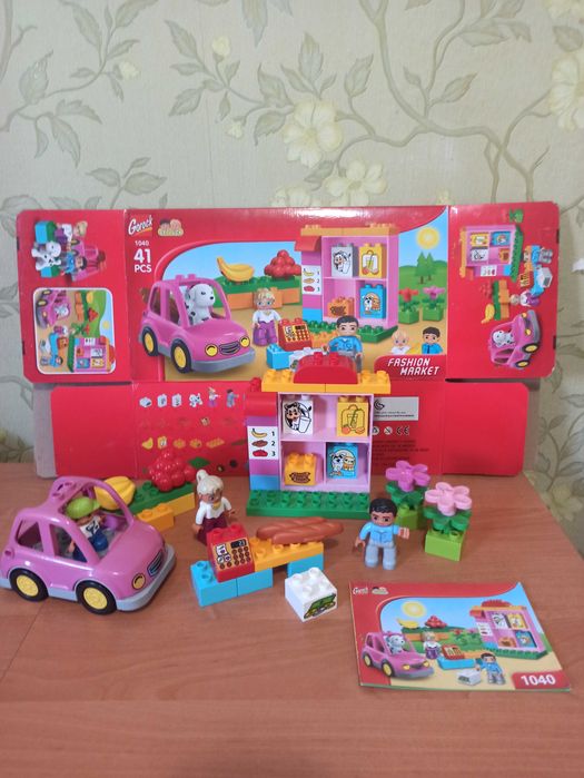 Конструктор Лего дупло, трактор, магазин, грузовик, разные.