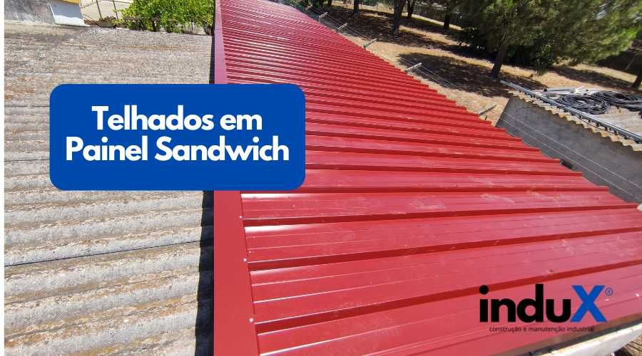Instalação de Telhado Sandwich